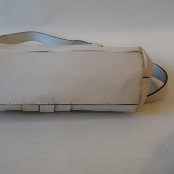 Womens Gianni Chiarini Firenze White Leather Hobo Shoulder Handbag * - Picture 10 of 16